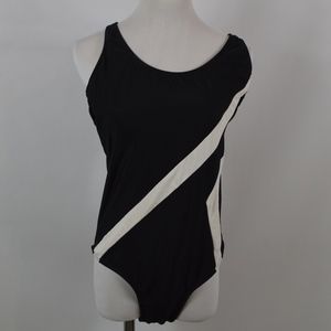 Vintage 90s SUNSTREAK Womens 18 One Piece Swimsuit
